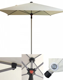 comprar Parasol ALU HEAVY 2x2 para hosteleria