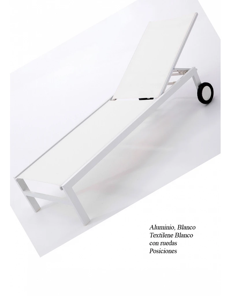 comprar Tumbona BIANCA para hosteleria