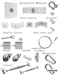 comprar Accesorios Montaje VELAS para hosteleria
