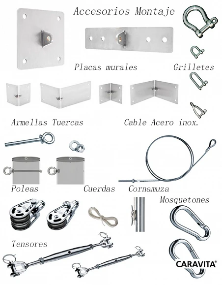 comprar Accesorios Montaje VELAS para hosteleria