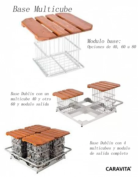 comprar Base MULTICUBE para hosteleria